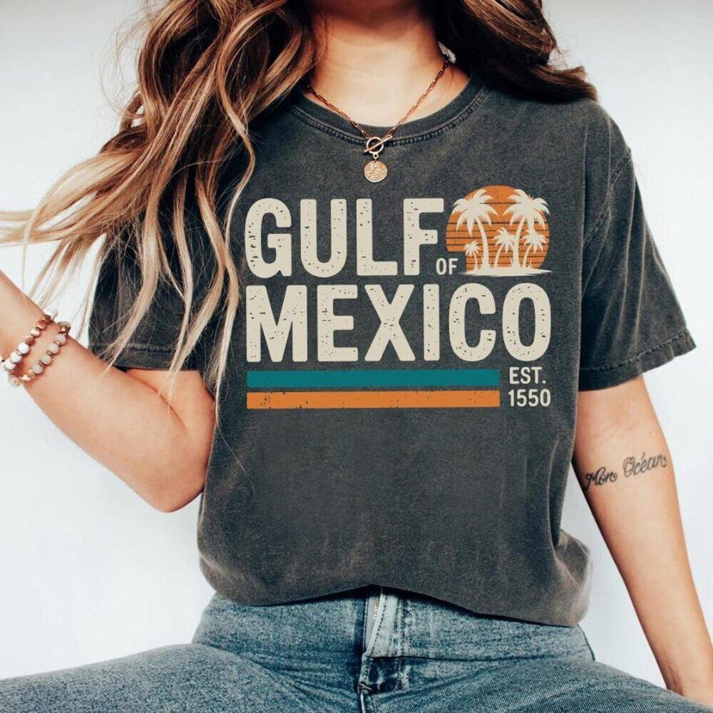 Gulf Of Mexico Est 1550 Shirt Retro Sweatshirt